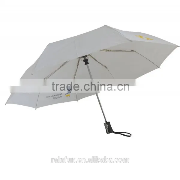 3-fold Automatic Umbrella Open Close Folding Umbrella With Logo photo-2