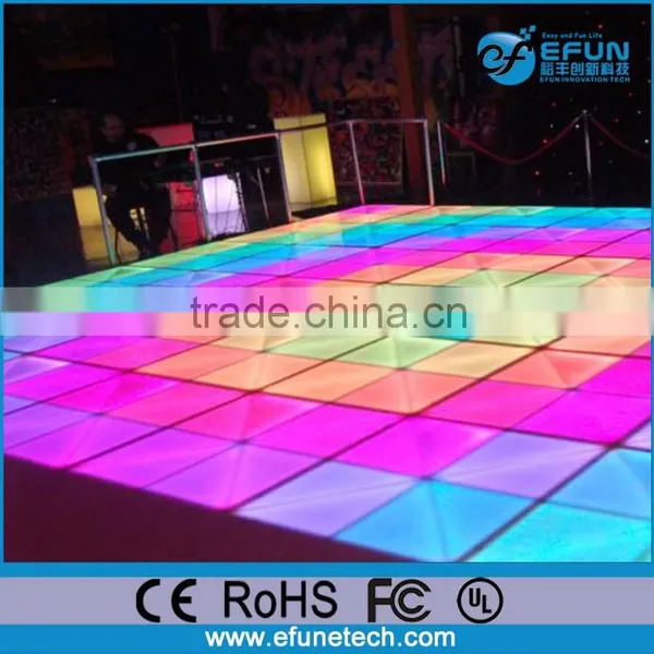 2016 New Technology 3d Led Flooring,disco Interactive Floor Tile photo-3