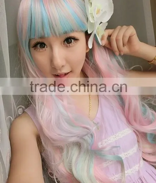 2015 NEW Wet and Wavy Cheap Lace Front Wig Factory Price Lolita Wig FOR SALE photo-4