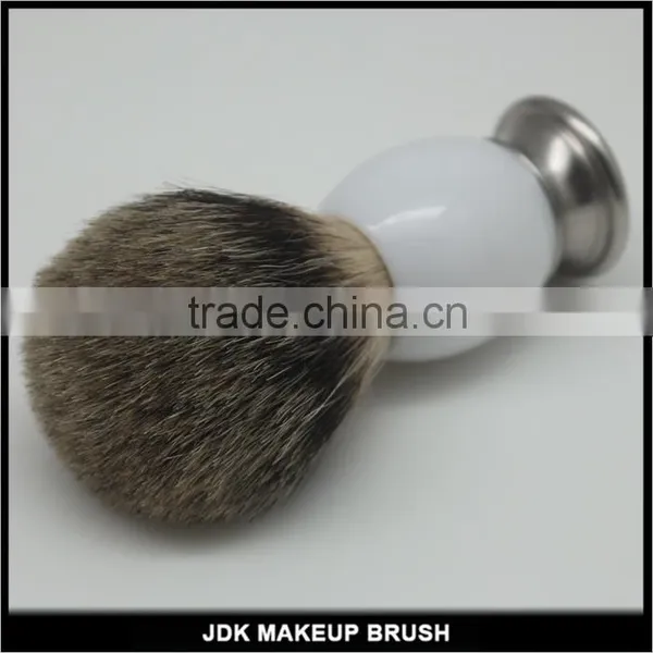 Acrylic Handle Shaving Brush Silver Badger Hair Shaving Brush Men Facial Beard Cleaning Shave Tool Shaving Razor Brush photo-4
