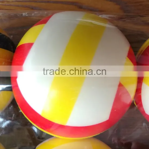 High Quality Hot Sell Mini Toys PU Ball With Volleyball Printing Play Ball Colorful Ball Toys For Kids Children photo-3
