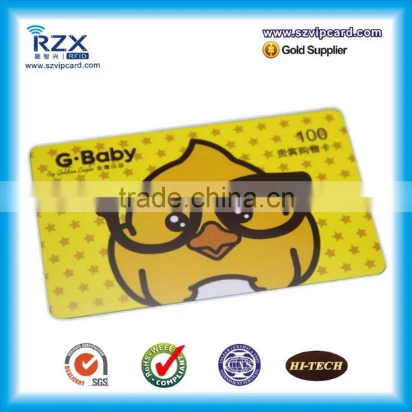 CMYK Printing Contactless Smart Rfid Card With 13.56Mhz HF Chips photo-2