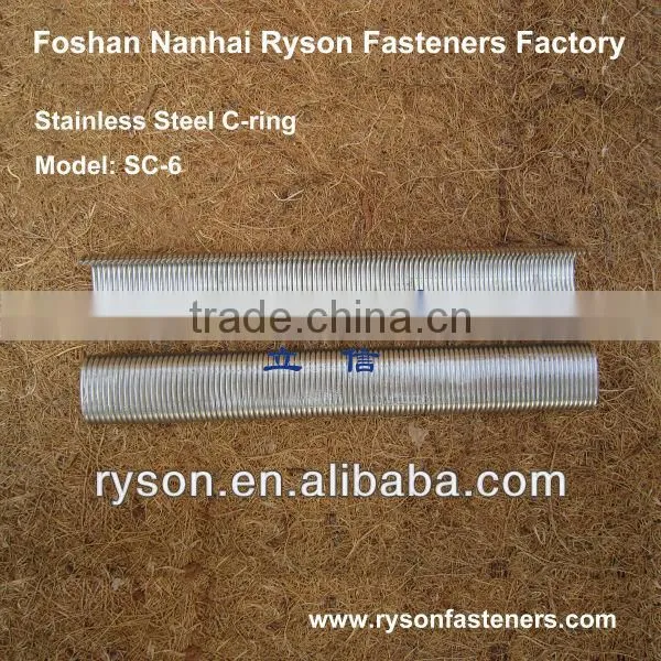 Stainless Steel SC-6 C Ring Hog Ring Staple