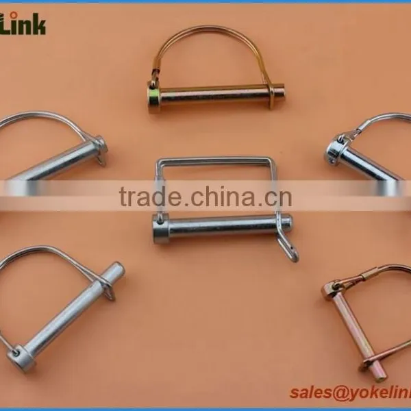Round or Square Zinc Yellow Wire Lock Pin photo-3