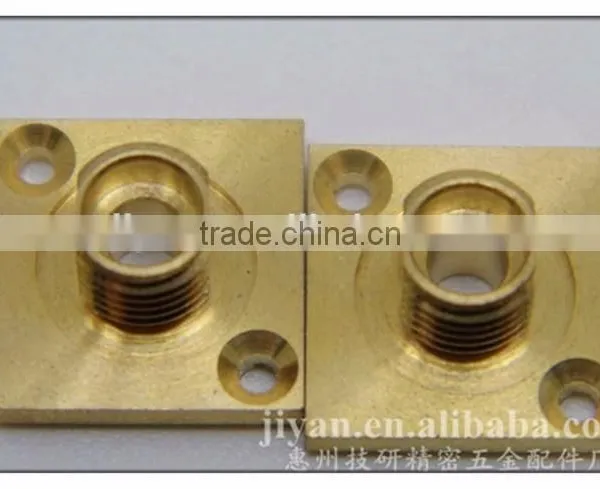 Factory Manufacture High Precision Cnc Milling Sheet Metal Brass Nuts photo-2