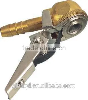 Factory Sales Air Chuck With Clip Pump Adapter Aluminum Alloy or Nickel Plating photo-4