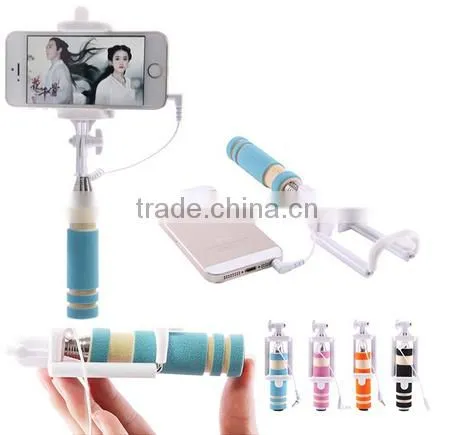 Wholesale Wired Mini Smartphone Selfie Stick for Phone photo-6