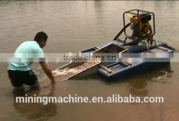 China Supplier Small Dredger for Gold In River photo-2