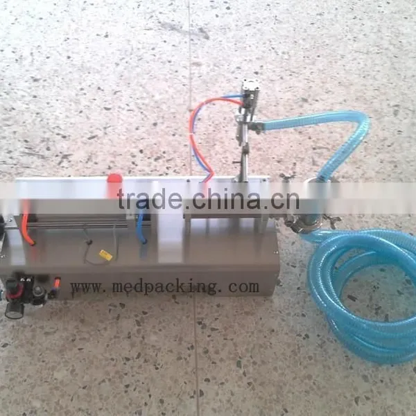 10-300ml Single Head Liquid Softdrink Pneumatic Filling Machine photo-2