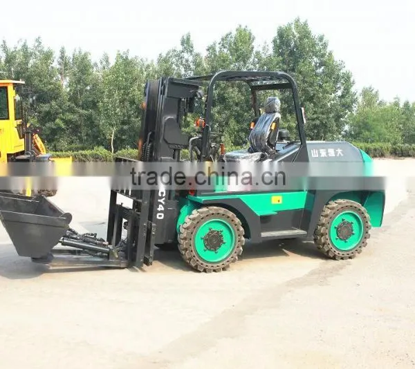 China 4Ton Rough Terrain Forklift/cross Country Forklift/off-road Forklift Truck photo-2
