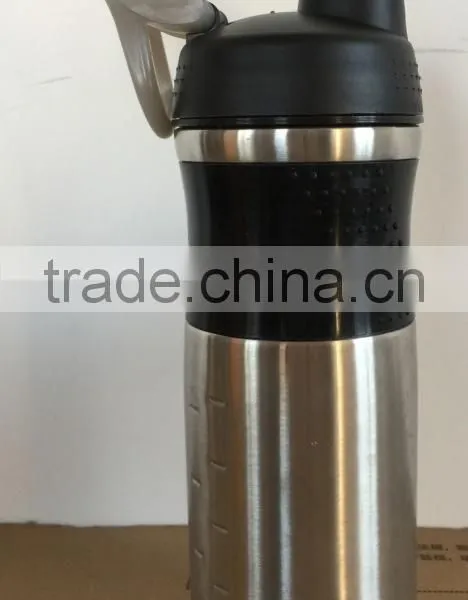 750ml 26 Ounce #304 18/8 Stainless Steel BPA Free Water Bottle Protein Shaker Custom Color Low MOQ Leaking Proof photo-5