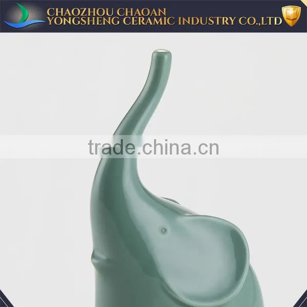 Home Living Room Fashion Ceramic Elephant 3d Home Decoration photo-2