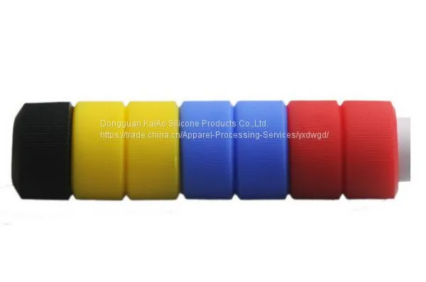 Hot Selling Rainbow Silicone Bike Handle Bar Gripper