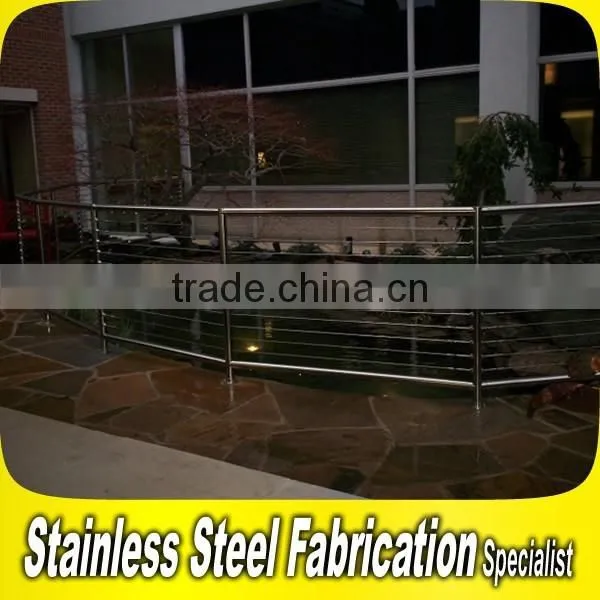 Fabrication Project Stainless Steel Balcony Wire Mesh Deck Railing photo-5