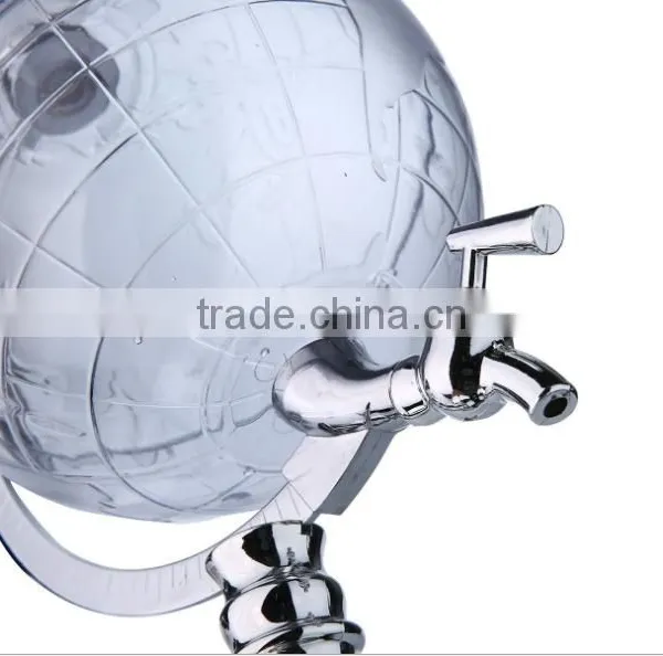 Factory Price Pour Wine Device of Tellurion Shape, Globe Pouring Appararus Wine Rack Water Dispenser Beverage Machine photo-3