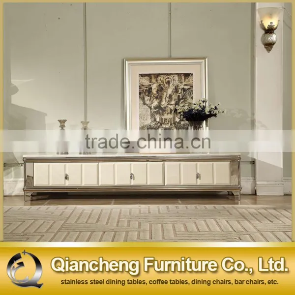 High Brightness Stainless Steel tv Stand 920# photo-3