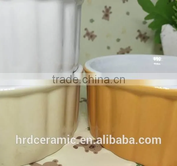 China Manufacturer Stocked Stoneware Ice Cream Bowl,ceramic Ice Cream Cup photo-5