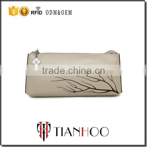 Lady Genuine Leather Hand Bag Cosmetic Bag With Stampa Wholesale photo-2