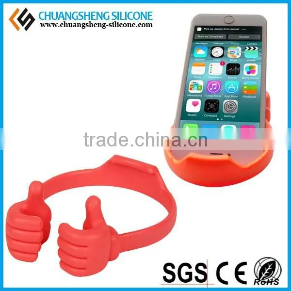 Factory Price Flexible Thumb Silicone Stands for Mobile Phone and Tablet photo-4