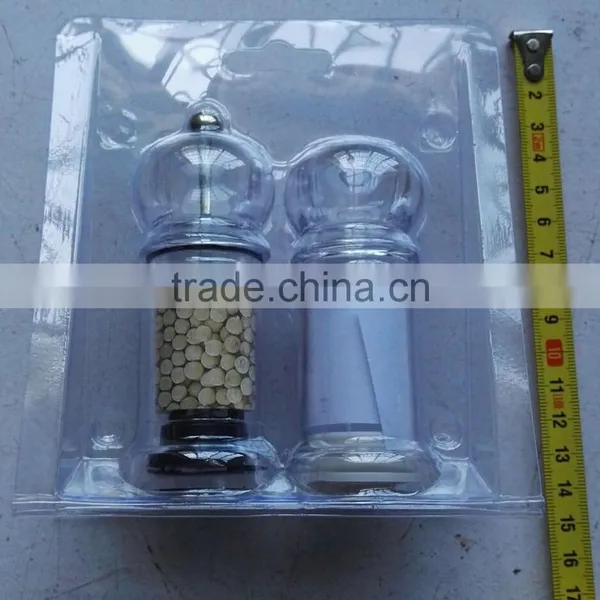SE-18A-2 Acrylic Pepper Mill 2PCS Set photo-2