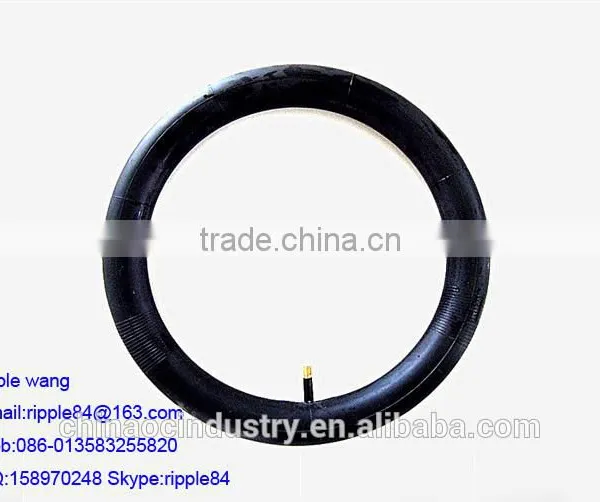 supply kinds of Bicycle tires bicycle tube Motorcycle Butyl tube , hand trolley, E-Bicycle inner tube 10"x2"