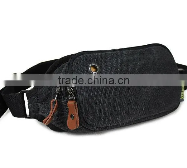 16oz Running Sport Canvas Waist Bag Waist Belt photo-5