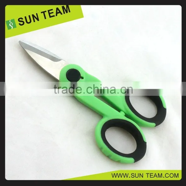 SC296 8-1/2" High Quality Wire Cutting Scissors With Soft Grip Handle photo-4