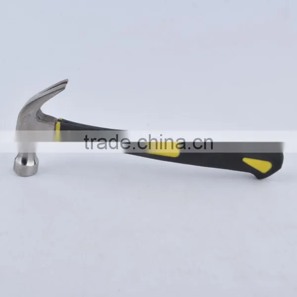 Linyi Quite Brand Fiber Handle 0.5kg Claw Hammer photo-2