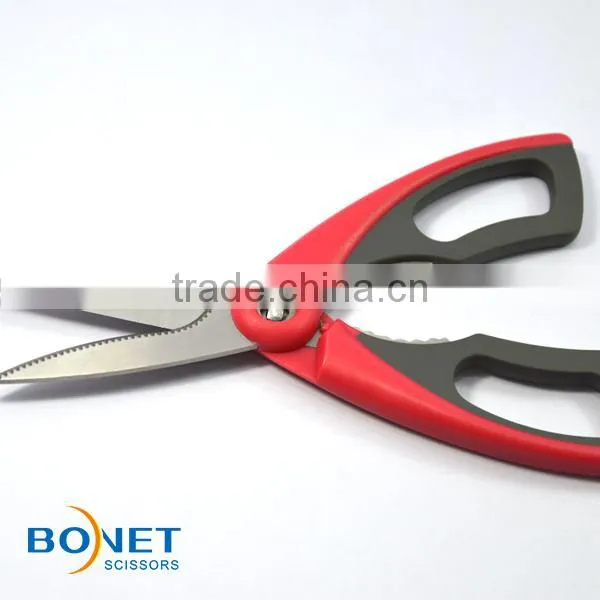 SKI0006 8-1/2" PP+TPR Separable/detachable Kitchen New Vegetable Cutting Scissor photo-3