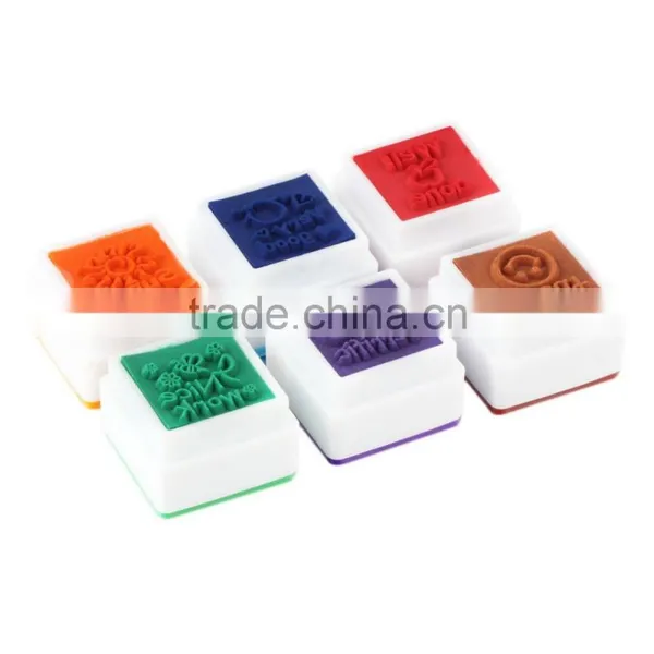 School Teachers English Toy Stamp Self Inking Praise Reward Motivation Sticker Stamper photo-2