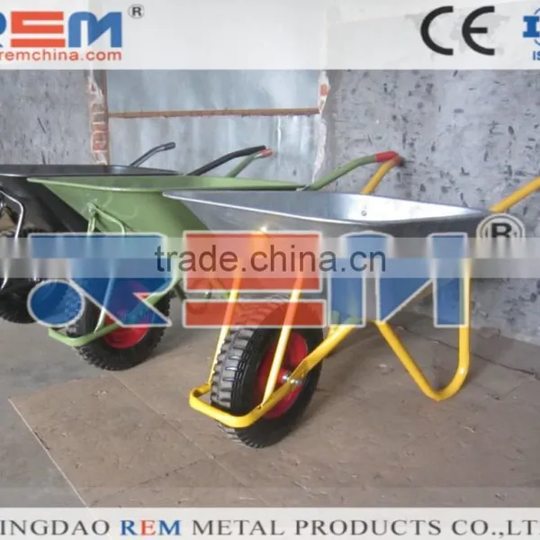 Deep Galvanized Tray Hot Sell Wheel Barrow photo-2