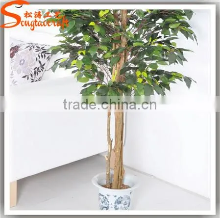 Factory Design Artificial Hanging Marijuana Plant Cheap Artificial Plants Outdoor Decoration Plant photo-4