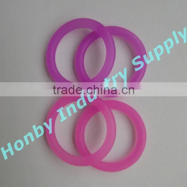 21mm Inner Diameter O Ring Shape Silicone Pacifier Holder Clip photo-2