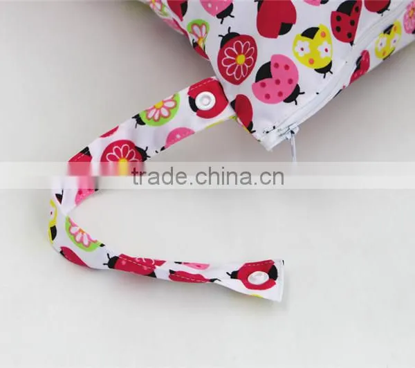 Animal Printed Multipurpose Custom Made Diaper Bags Reusable Nappy Cloth Wetbags photo-5