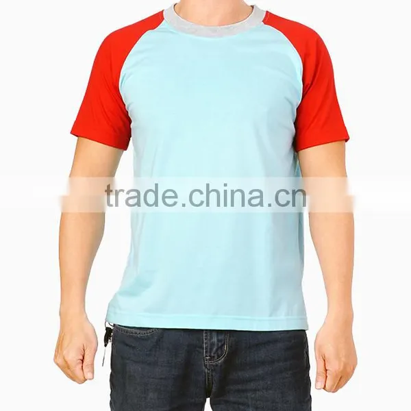 Fashion t Shirt for Men, Raglan Short Sleeve, Men's t Shirt photo-2