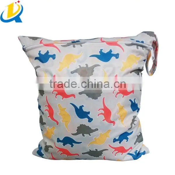 High Quality Popular Lightweight Double Zippers Wholesale Diaper Bags photo-6