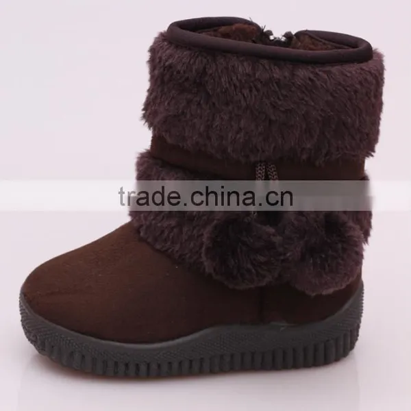 Zm40333b Factory Price Girls Snow Jogging Shoes Fashion Childern Winter Boots photo-4