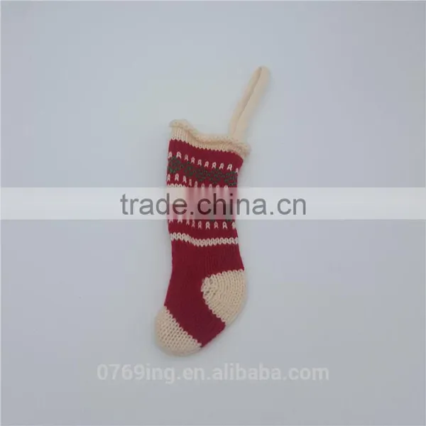 2017 Wholesale Customized Christmas Knitted Stockings photo-3