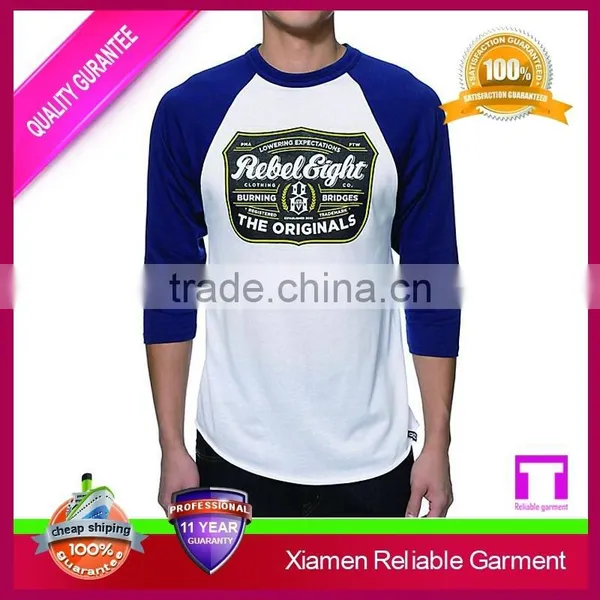 New Design 100% Cotton 3/4 Sleeve Hawaii Shirt , High Quality Wholesale Printing Custom Accepted photo-3