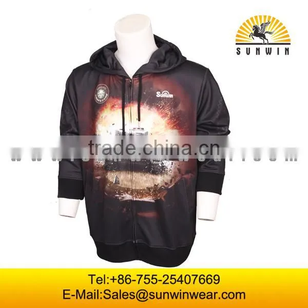 2017 Cheap Wholesale Mens Custom Sublimation Printed Hoodies photo-3