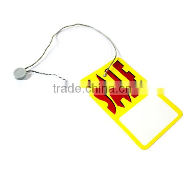 Plastic Garment String Hang Tag Lock Seal Fastener photo-3