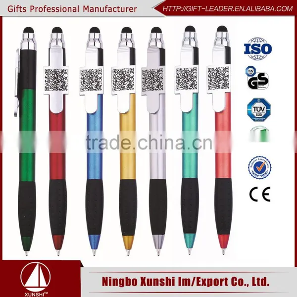 Custom Stylus Plastic Ball Pen New Products 2016 photo-3