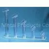 Clear Glass Corner Plastic Rotating Acrylic Display Holders