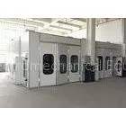 Energy Saving Large Dry Type Furniture Spray Booths For Wood Finishing
