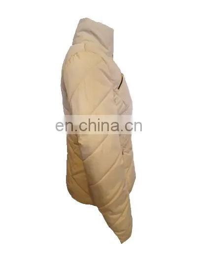 Factory OEM Slim Padding Woman Winter Jacket Zip Decoration photo-6