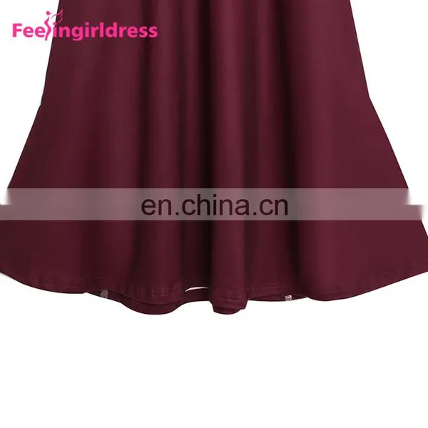 Free Shipping Red Blank Soft Plus Size Kimono Mini Women Dress photo-4