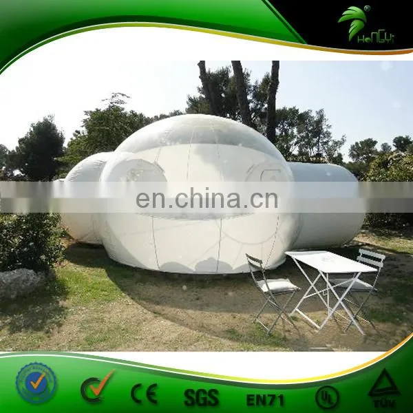 Hongyi Custom Protable Outdoor Inflatable Bubble Tent, Inflatable Transparent Tent, Inflatable Clear Dome Lawn Tent photo-6
