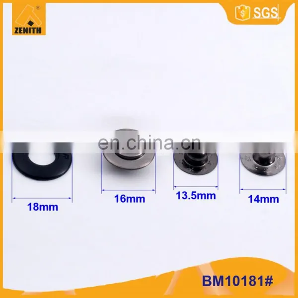 New Style Four Parts Brass Metal Snap Button BM10181 photo-3