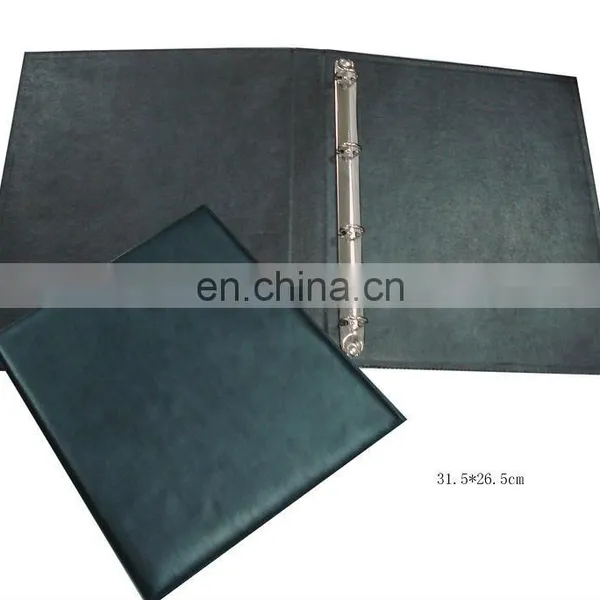 A4 Leather Ring Folder