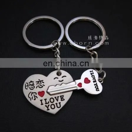Zinc Alloy Carabiner Keychain Lover Key Holder for Couple for Valentines Gift photo-6